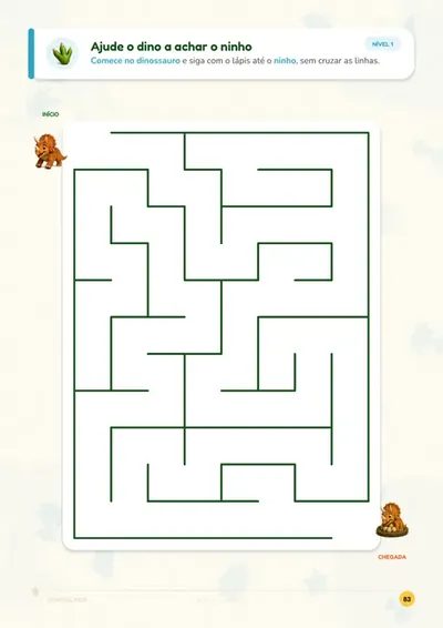 Atividade: labirinto ninho